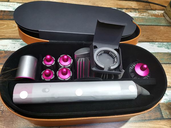 

New dy on airwrap electric curling wand hair hair dryer curling iron trinity and good quality