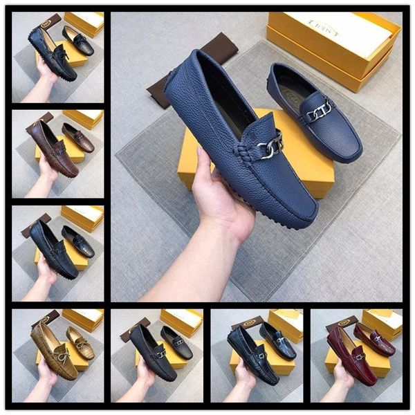 

18ss new [orignal box] luxurious mens business shoe oxfords work lace up 100% cow leather casual shoes size 38-45