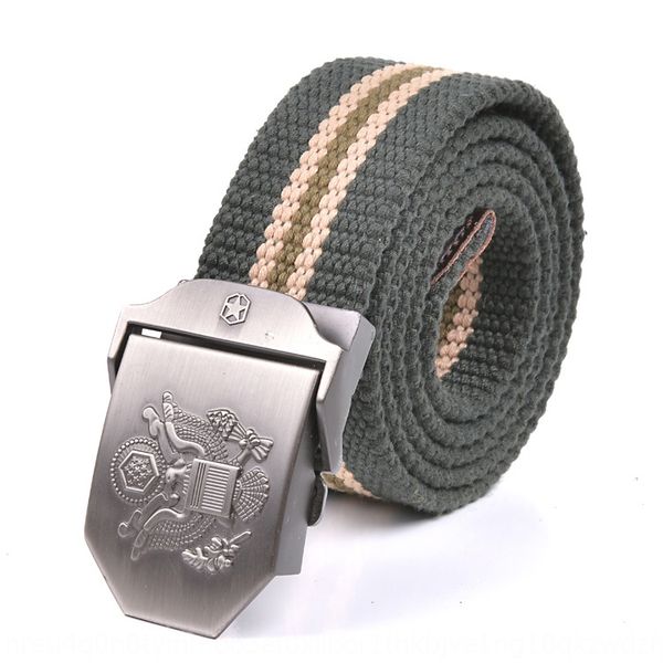 

beauty badge 3.8 woven canvas men's badge casual pants outdoor automatic buckle casual pants belt thickened lengthened belt, Black;brown