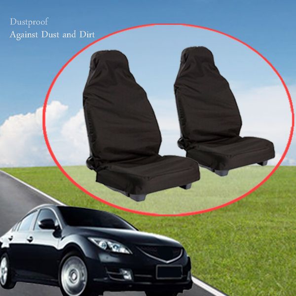 

1 pair kongyide automobiles seat covers duty car seat cover pad mat auto protection waterproof universal front jun17