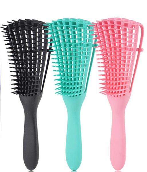 New Detangling Brush For Natural Hair Massage Comb For Afro
