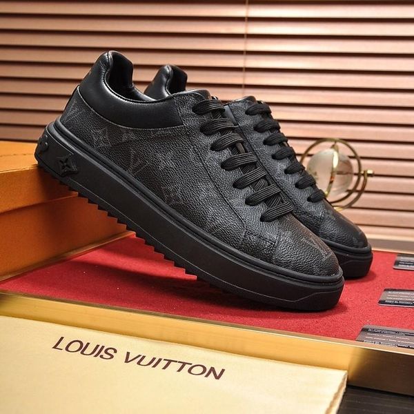 

s2 fashion casual men shoes outdoor sports handsome wild luxury shoes original box packaging zapatos hombre, Black