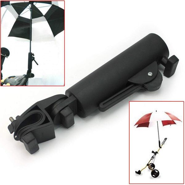 

baby stroller double lock connector golf cart adjustable angle umbrella holder swivel wheelchair universal durable easy install