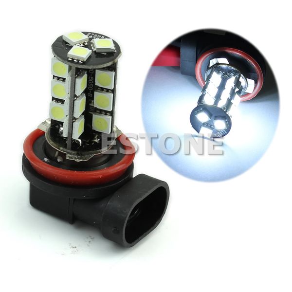 

drop ship white h11 27-led car fog headlight driving drl lamp bulb 12v