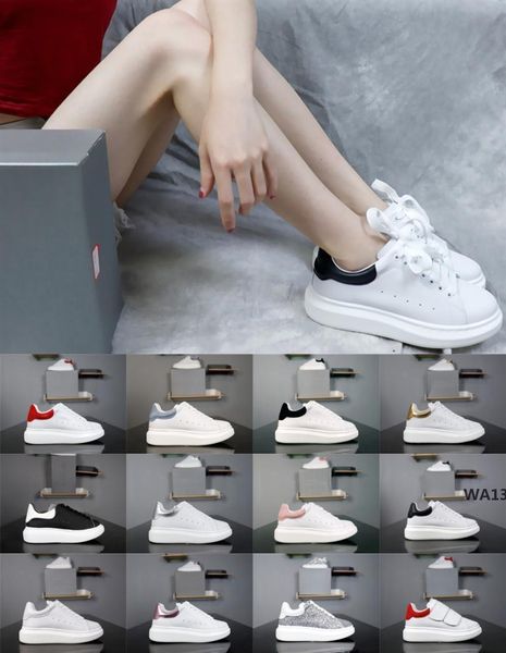 

queens platform mc sneakers velvet leather low sneakers luxury toddlers thick sole increased men womens black glitter white dress shoeswa13