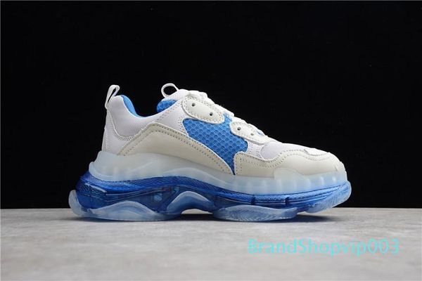 

2019 new fashion paris triple-s sneaker triple s casual dad shoes for mens women beige black ceahp sports designer shoe size 36-45 c19 02