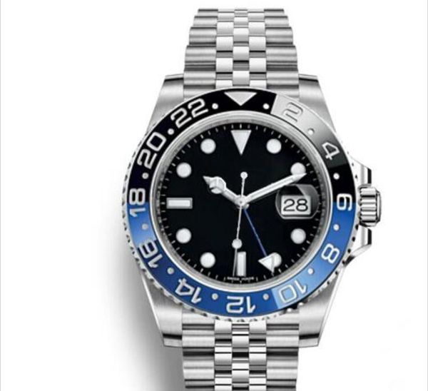 

2018 new modell luxury watche men gmt watch automatic jubilee men watch orologio di lu o orologi da uomo blue black wri twatch