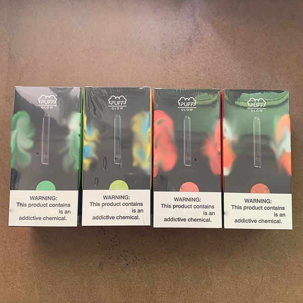 

Puff Glow 1.4ml Disposable Device Pods LED Puff Bar Glow Pre filled Vaporizer Pen Kit 280mAh Battery with Security Code LED Light