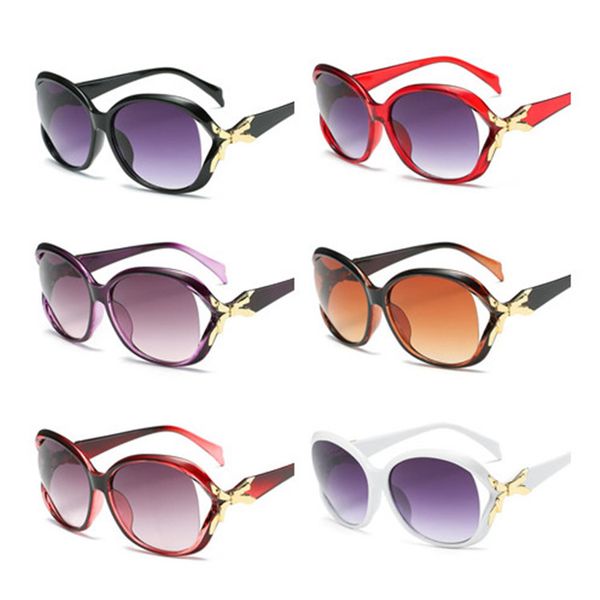 

fashion women temperament sunglasses hollow design sun glasses goggles anti-uv spectacles bow decorative eyeglasses sun glasses a, White;black