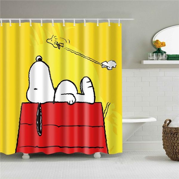 

3d cartoon animal waterproof shower curtains polyester bath screen curtain mildewproof bathroom shower curtain home decoration