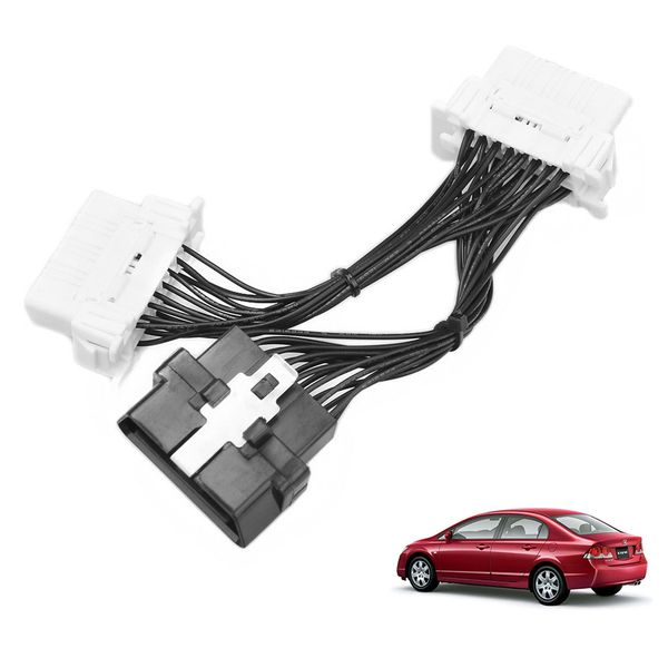 

obd2 splitter extension cable 16 pin car extension cable adapter