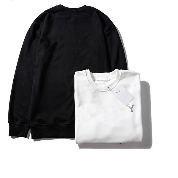 

sweatershirt hoodie designer pullover long sleeve luxury sweat with brand letter embroidery knitwear 19ss winter mens clothing, Black