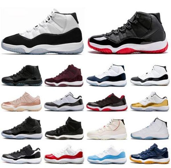 

stock x bred 11 mens basketball shoes bred 11s black red 378037-061 space jam cap and gown men women sports sneakers 5.5-13