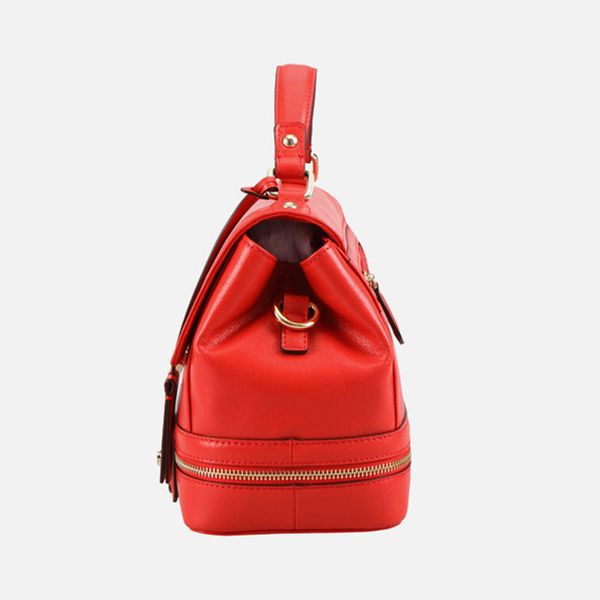 

oloey lady european m4078044875 women's capacity shoulder bag american leather handbag genuine and 6133a15601c00 bags crossbody bag hig, Red;black