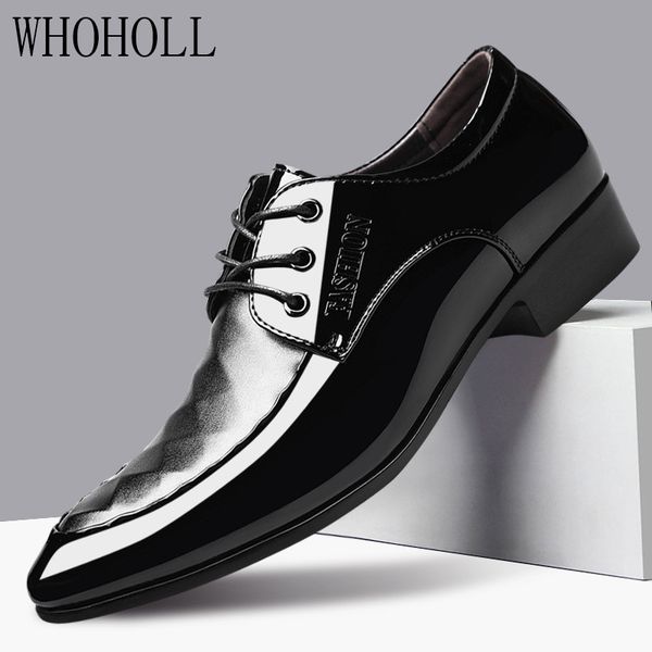 

2020 large size 47 48 leather shoes men's business dress shoes men's casual large size all-match wedding, Black