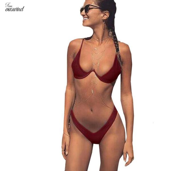 

casual swimsuit tiered fashion m14 manual push-up padded beach bra set swimsuits s drop womens good quality, Red;black