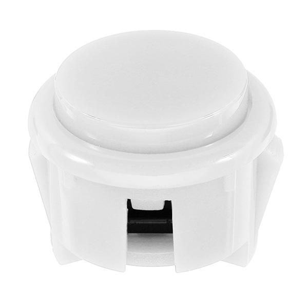

10pcs white 30mm push button for arcade game joystick controller mame