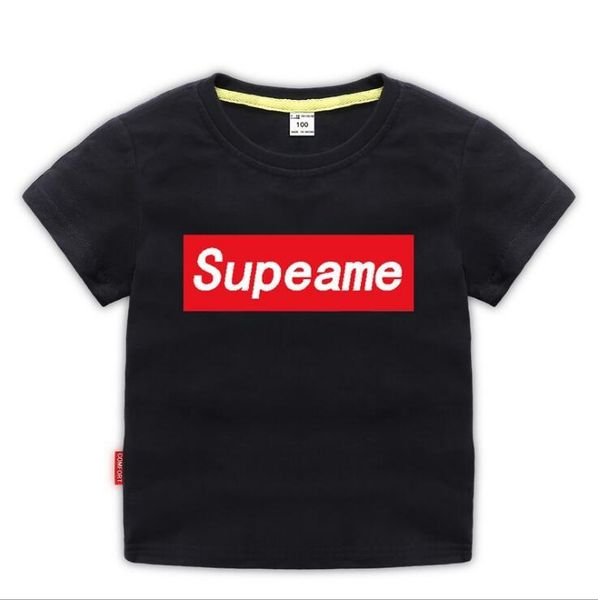 

Лето дизайнер новой марки 1-8 лет мальчик мальчик девочка футболка лето футболка д