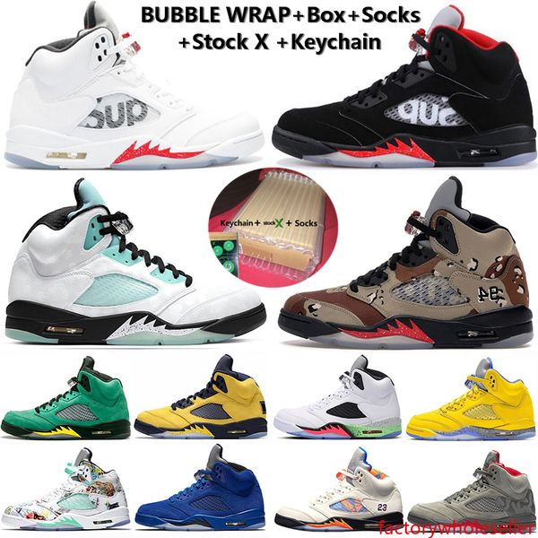 

2020 with stock x trophy room desert sage camo 5s mens basketball shoes 5 v island green wings international flight sports sneakers