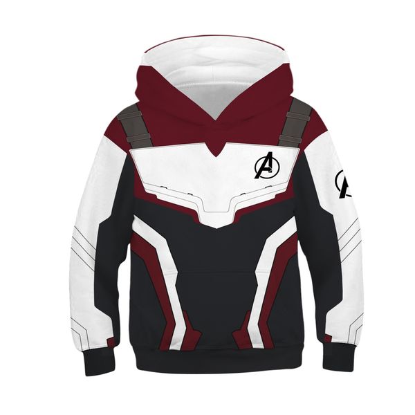 

the avengers 4 boys hoodies autumn hooded sweatshirt for boys kids coat long sleeve pullover clothing kids sweatshirt, Black