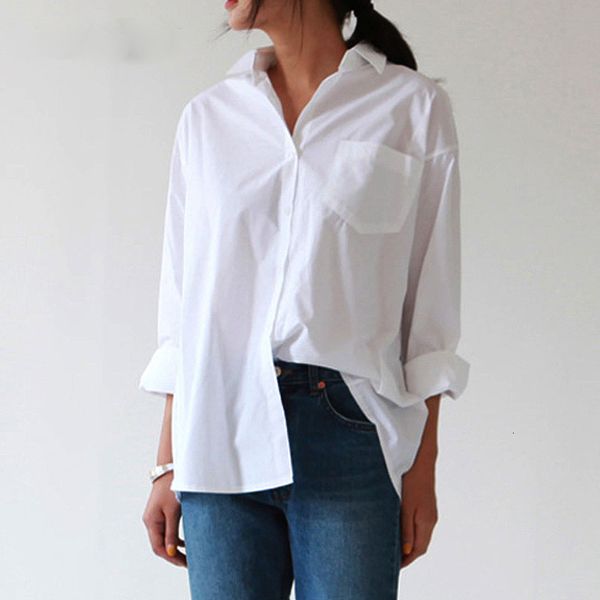 

women womens blouses women shirts autumn new fashion collar plus size blouse long sleeve buttons white shirt streetwear
