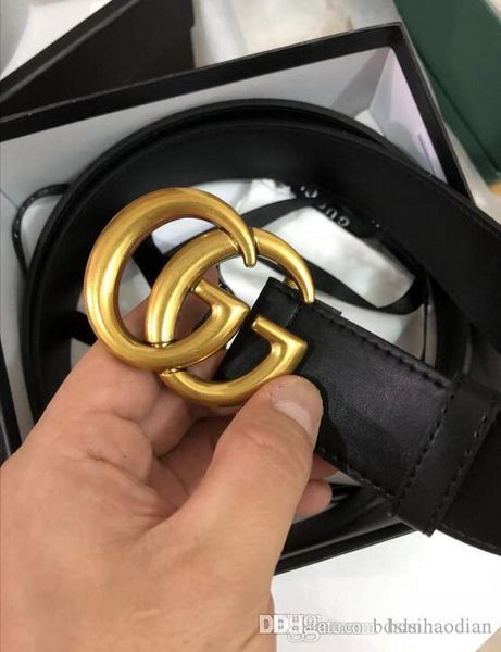 

2020 mens designer belt men luxury belt buckle for man fashion mens leather belts for men /women 2.0/3.4/3.8/7.0cm box and tags, Black;brown