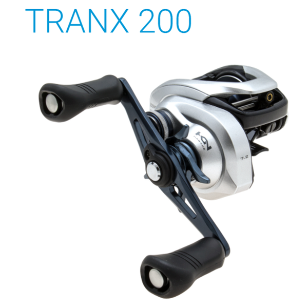 

shimano tranx 200a 200ahg 201ahg fishing baitcasting reel 5+1bb hagane coreprotect saltwater reel