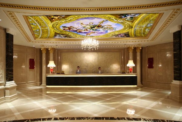 

custom any size 3d wall mural wallpaper beautiful virgin and angel ceiling murals living room sofa bedroom backdrop wallpaper painting