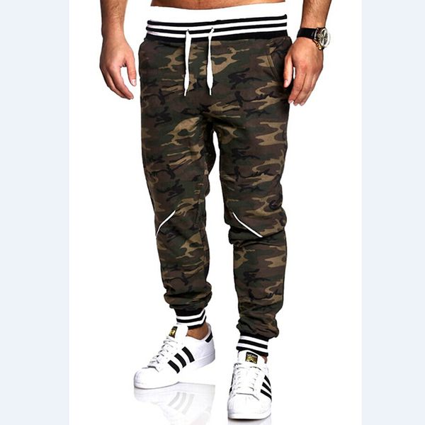 

brand new men joggers male trousers casual pants sweatpants men gym muscle cotton fitness workout hip hop elastic pants trousers, Black;blue