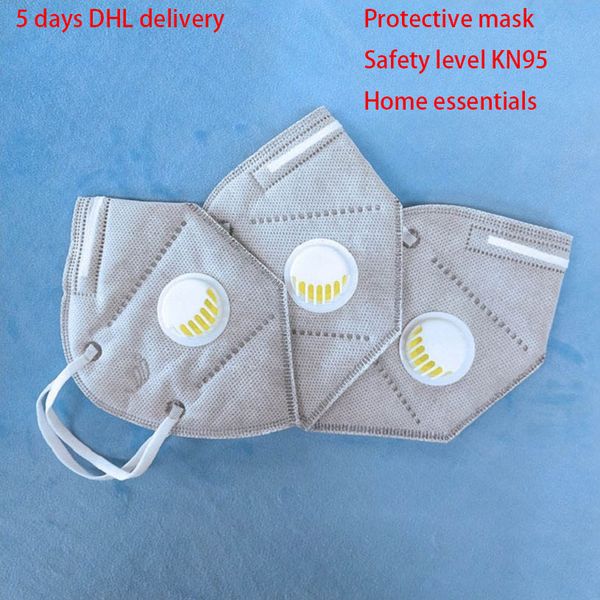 

3m kn95 spot mask n95 face mask складной с фильтрующим клапаном pm2.5ffp2 маска высокое качество 6-слойная защита безопасности dhl доставка