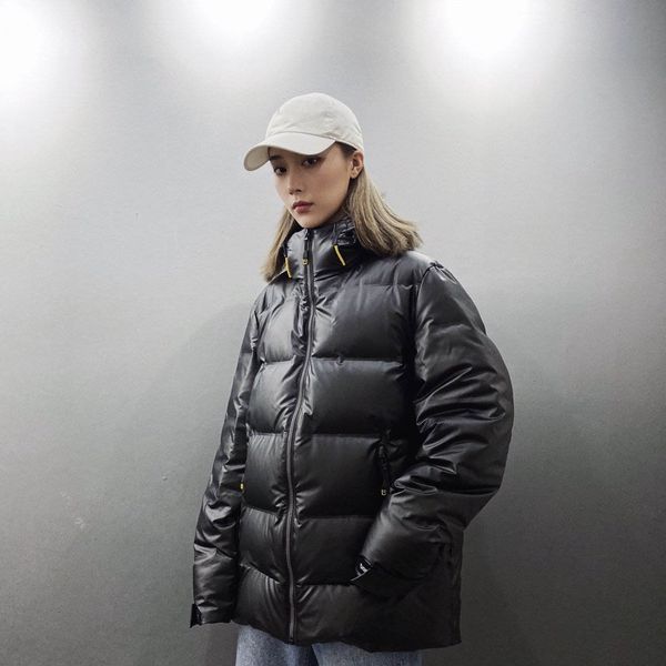 

designer mens jacket letter womens winter outdoor luxury down jackets brand long sleeve warming letter around the hat cool design jacket, Black