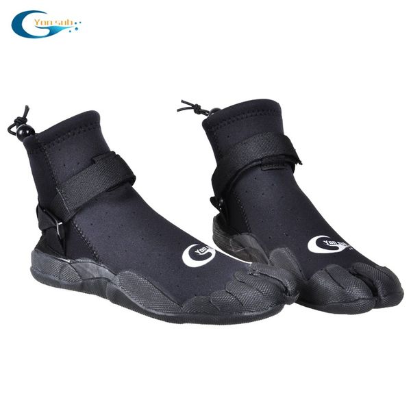 

yonsub 3mm surf boots water skiing shoes neoprene rubber scuba diving booties non-slip dive surfing kayak shoe