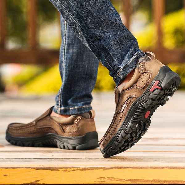 2019 Stylish Men Comfortable Sneakers Waterproof Shoes Hiking