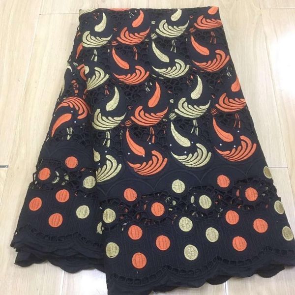 

selling swiss dry voile lace in switznerland 100%cotton embroidered swiss dry voile lace dubai fabric african laccs 5yards, Pink;blue