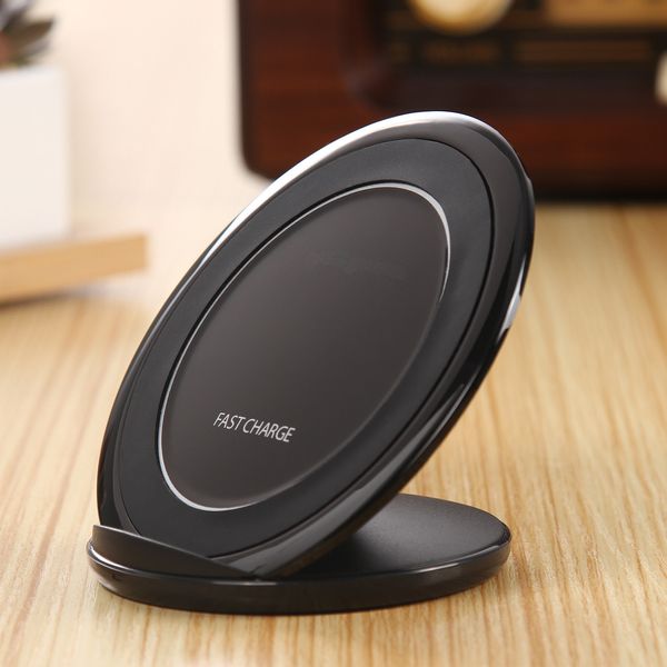 

s7 qi wireless charger holder fast charging wireless charger dock for samsung s8 s9 s10 plus iphone 7 8 x 11 quality