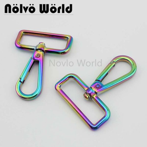 

wholesale 500pcs, 61*38mm 1-1/2 inch, rainbow high fashion metal buckle handbag purse snap hook lobster buckle diy clasp hooks, Black