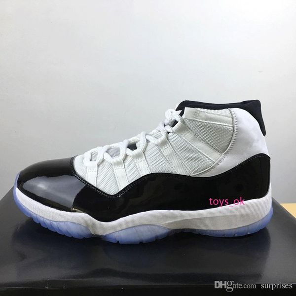 

original to wholesale with welcome box 11s concord 45 mens woemns basketball shoes 11 trainers sports sneaker size 7-13 high quality
