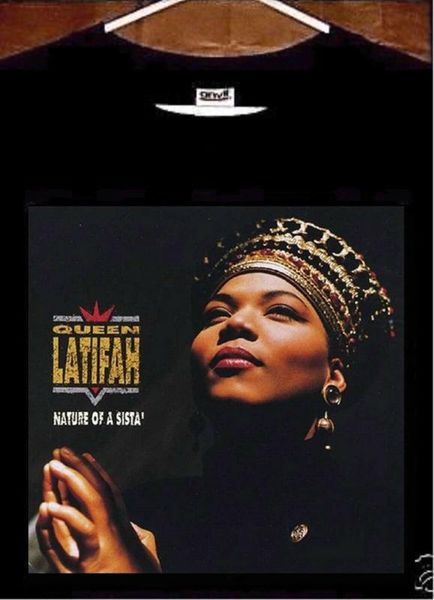 

queen latifah t shirt queen latifah tee shirt, White;black