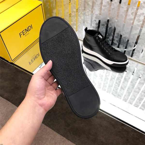 

20ss men's high fashion sneakers trend comfortable man casual shoes outdoor non-slip breathable men shoes, Black