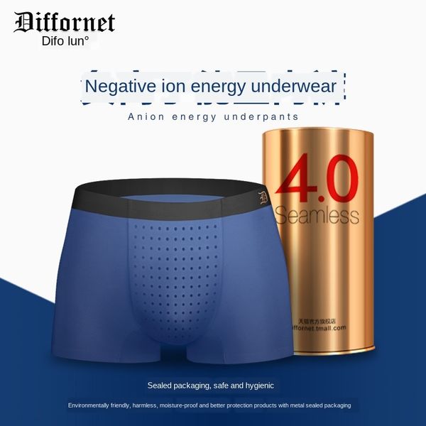 

bovod men's traceless underwear u-convex underpants and shorts and shorts comfortable breathable skin-friendly men's boxer pants s, Black;white