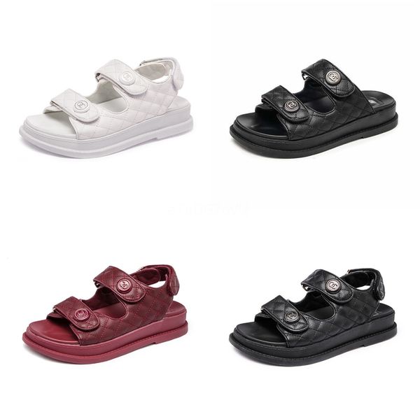 

gdgydh fashion buckle flat sandals summer women roman style open toe vintage european flat heels gladiator shoes female summer cx200619#621, Black