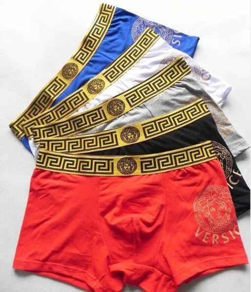 

бренд Mens боксера мужчин Трусы Бриф Нижнее белье Человек UnderPanties Sexy Мужские Боксеры Хлопок Underwears Шорты Мужской R3GU N2JH 2VD5 2VD5