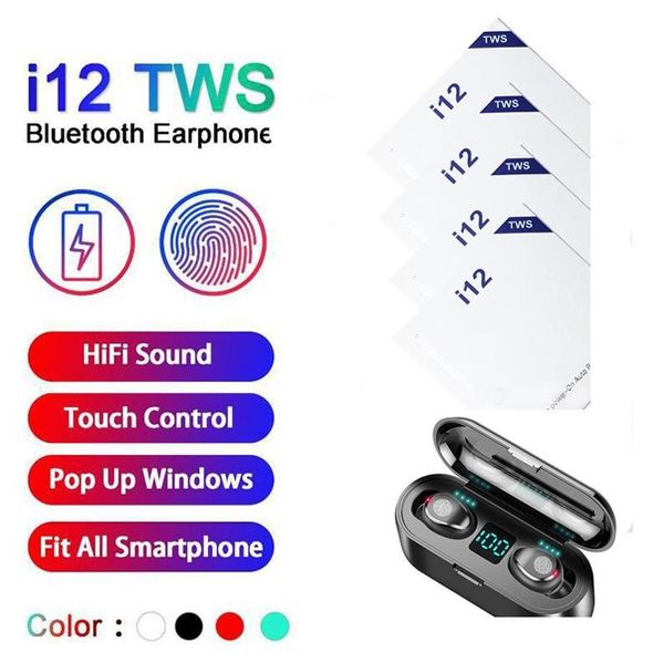 

i12 i9S I11 Inpods 12 F9 TWS Bluetooth V5. 0 беспроводные наушники всплывающее окно наушники стерео сенсорное управление гарнитура наушник с микрофоном