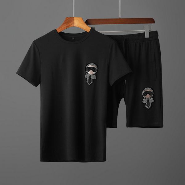 

mens designer tracksuits with fashion letter embroidery street sports medusa styles 2pcs sets spring autumn designer tracksuit, Gray