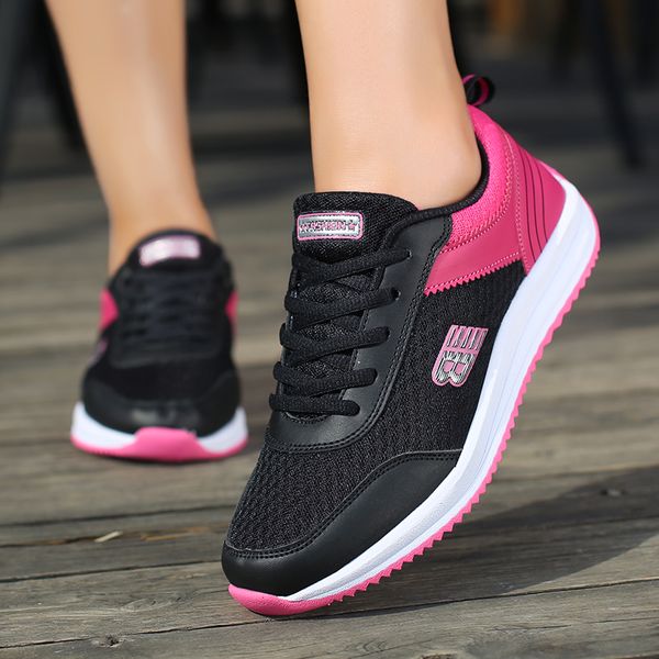 

women fashion sport sneaker female shoes women breathable running shoes for sneakers light walking jogging lace up