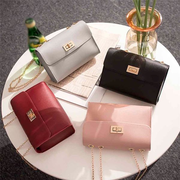 

british fashion simple small square bag women's designer handbag 2019 high-quality pu leather chain mobile phone shoulder bags