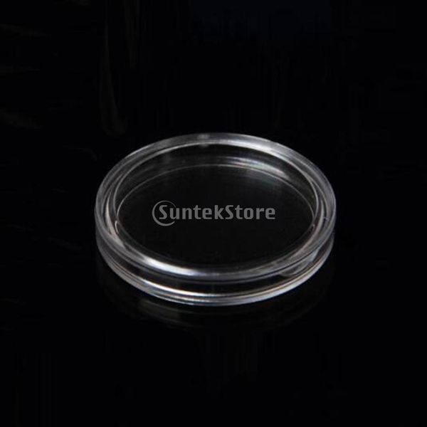 

100pcs clear coin capsules containers boxes holders for collections 20mm 25mm 27mm 35mm 40mm for gift supplies