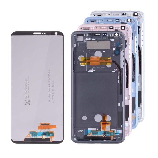 

original display for lg g6 lcd with touch screen with frame digitizer for lg g6 h870 lcd display h873 vs998 us997 parts