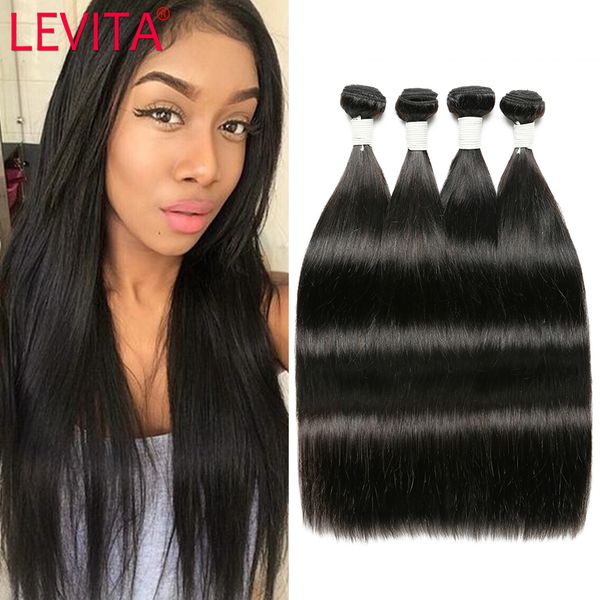 Levita Cheap Raw Indian Hair Grade 7a Straight Indian Virgin Hair