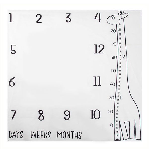 

blankets & swaddling infant baby milestone po props background play mats backdrop cloth 425f